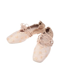merry jenny | ribbon floral バレエシューズ(バレエシューズ)