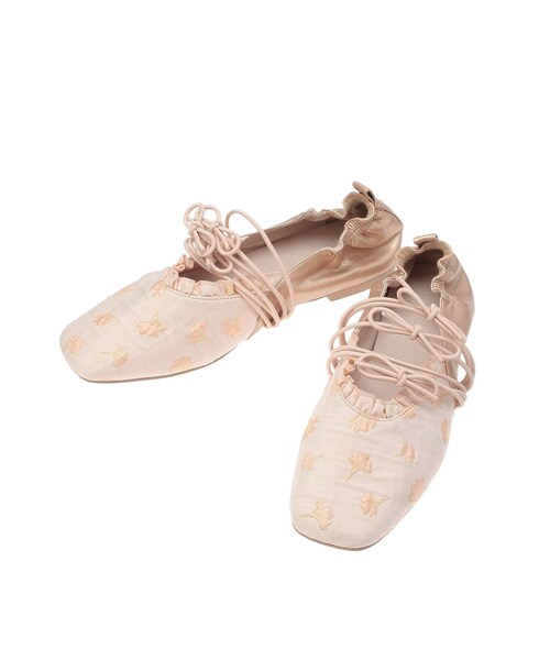 merryjenny ribbon floral バレエシューズ SALE50%OFF メリージェニー merry jenny 靴 春夏 ribbon floral