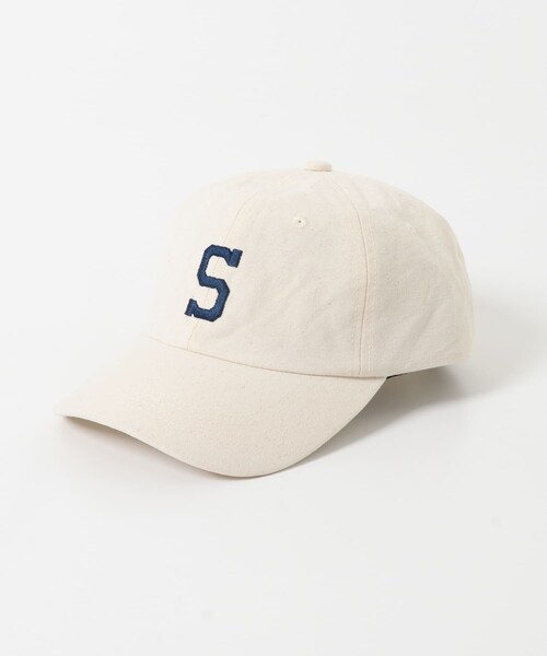 URBAN RESEARCH Sonny Label（アーバンリサーチサニーレーベル）の「ウォッシュドコットン刺繍キャップ（キャップ・メンズ・アイボリー/ネイビー/キャメル・One）」の17枚目の写真