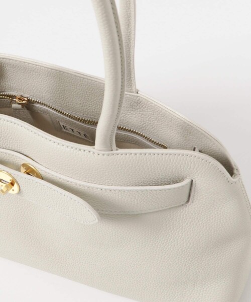 URBAN RESEARCH ROSSO（アーバンリサーチロッソ）の「ETTE　Shimo Tote bag EW（トートバッグ・レディース・BLACK/CLOUD・-）」の5枚目の写真