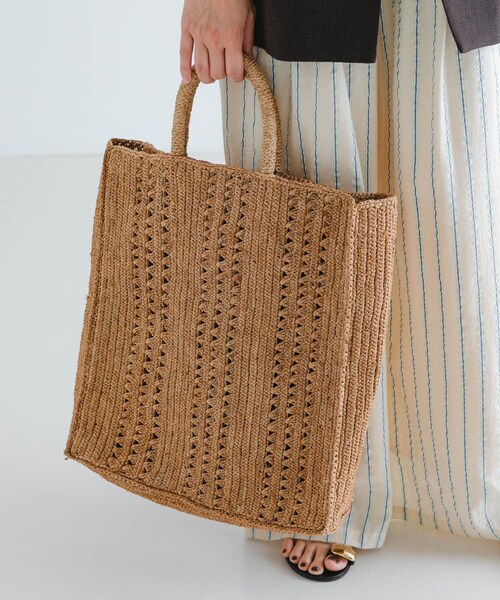 URBAN RESEARCH（アーバンリサーチ）の「CAMALYA　MILANA（かごバッグ・レディース・The/Sangria・-）」の12枚目の写真