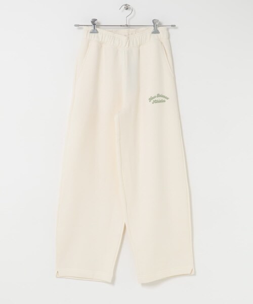 URBAN RESEARCH DOORS（アーバンリサーチドアーズ）の「NEW BALANCE　フリースバレルレッグパンツ（スウェットパンツ・レディース・BK/PEF・S）」の10枚目の写真