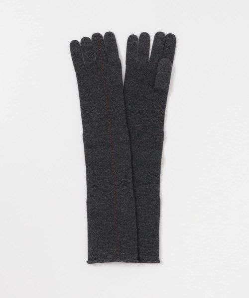 URBAN RESEARCH（アーバンリサーチ）の「kokyo　Long Stitch Gloves（ベルト・レディース・Red/Charcoal・-）」の4枚目の写真