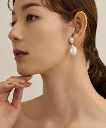 ビッグパールイヤリング