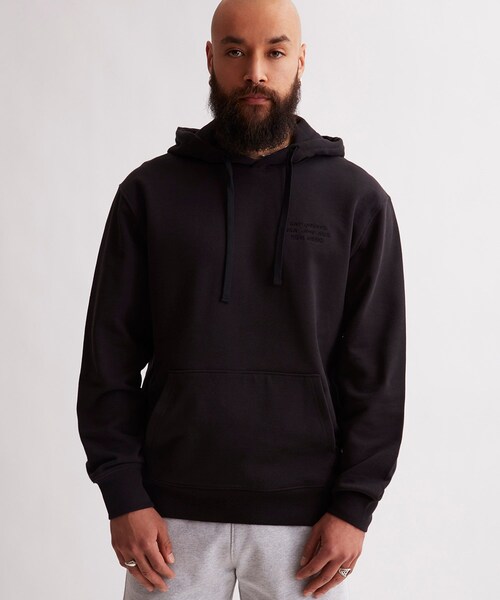 Saturdays NYC(サタデーズ ニューヨークシティ )の「DITCH INTERNATIONAL HOODIE(スウェット・レディース・ブラック/グレー・L/M/S/XL/XS)」の20枚目の写真