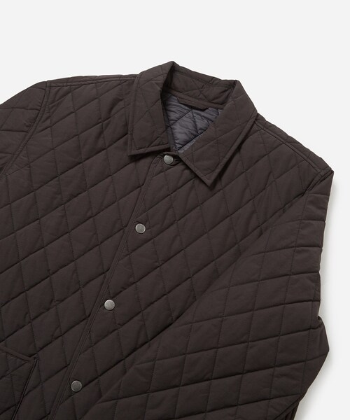 Saturdays NYC（サタデーズ ニューヨークシティ ）の「Flores Lightweight Quilted Jacket（ダウンジャケット/コート・メンズ・ブラック・L/M/S/XL）」の7枚目の写真