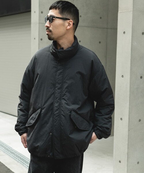 URBAN RESEARCH DOORS（アーバンリサーチドアーズ）の「中綿ショートモッズコート（モッズコート・メンズ・OLV CHK/CCL CHK/BLACK・M/L）」の22枚目の写真