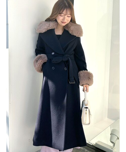 MERCURYDUO（マーキュリーデュオ）の「エコファー袖ウエストマーク