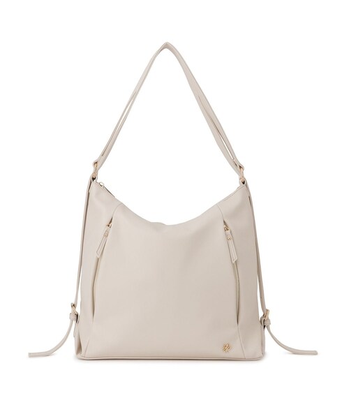 ROPE' PICNIC(ロペピクニック)の「2WAYリュック&ショルダーバッグ(ショルダーバッグ・レディース・ブラック/キナリ/ブラウン・F)」の7枚目の写真