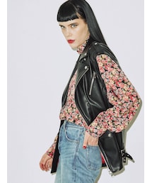 jouetie | ボリュームスリーブリボンタイブラウス(シャツ/ブラウス)