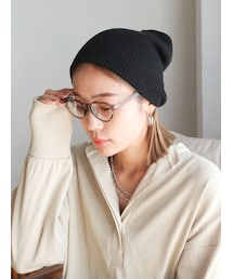 Ungrid | リブ編みニット帽(ニットキャップ/ビーニー)