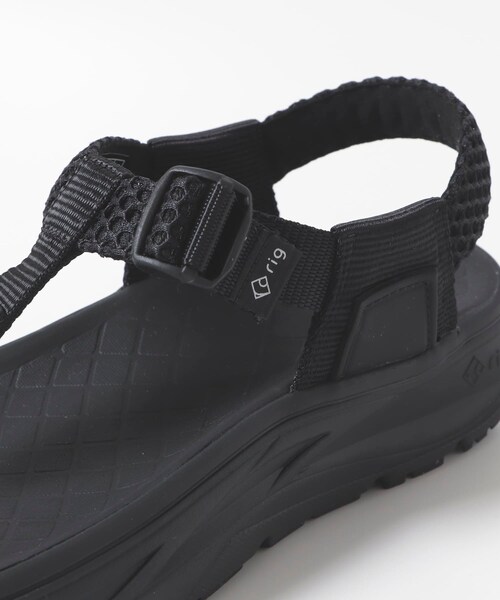 EKAL（エカル）の「rig footwear　mguu（サンダル・レディース・GRAY/BLACK・23/24/25）」の5枚目の写真