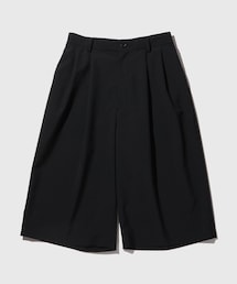 ADAM ET ROPE' | ドライウーステッドワイドショートスラックス(その他パンツ)