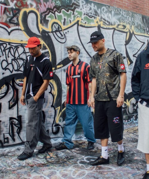 URBAN RESEARCH（アーバンリサーチ）の「LOTTO　FADE STRIPE GAME SHIRTS（Tシャツ/カットソー・メンズ・WHT×BLK/RED×BLK・M/L/XL）」の10枚目の写真