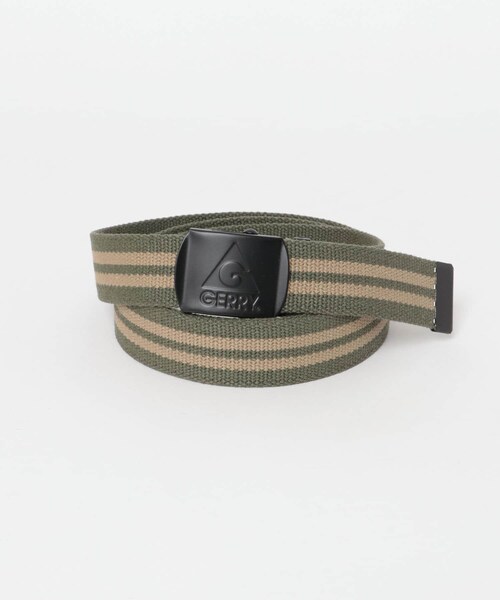 ITEMS URBANRESEARCH（アイテムズ アーバンリサーチ）の「GERRY Line Belt（ベルト・メンズ・BLK×RED/BLK×WHT/MOS×BEG/NVY×YEL・-）」の9枚目の写真