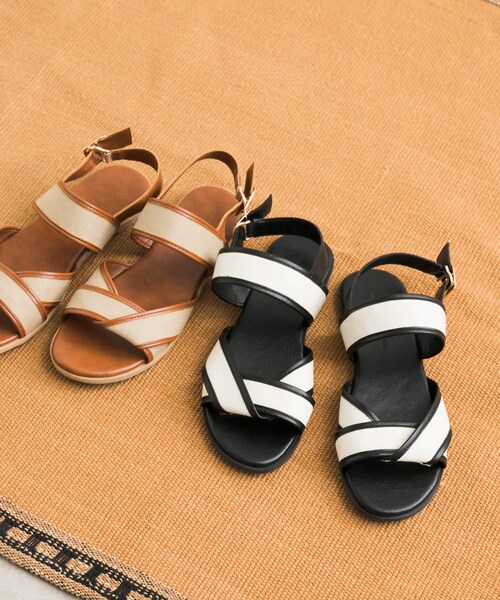 URBAN RESEARCH DOORS（アーバンリサーチドアーズ）の「パイピングサンダル（サンダル・レディース・BEGxBRN/NTLxBLK・36/37/38）」の14枚目の写真