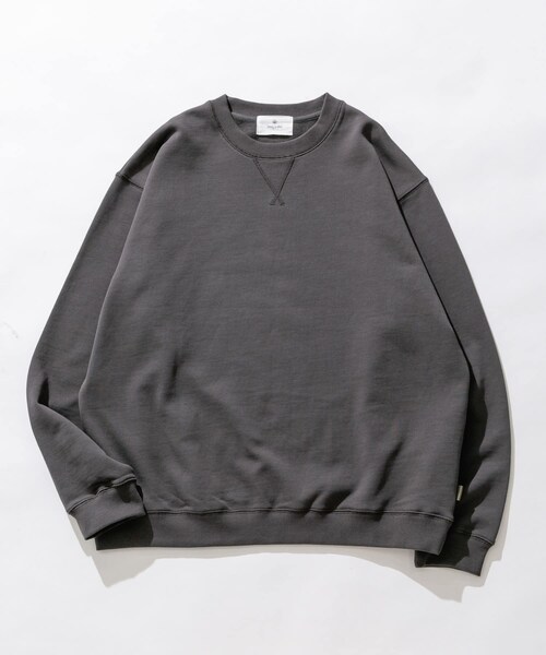 URBAN RESEARCH Sonny Label（アーバンリサーチサニーレーベル）の「ヘビーウェイトコットンベーシックスウェット（スウェット・メンズ・ライトグレー/ブラック/杢グレー/ネイビー/チャコール・M/L/XL）」の4枚目の写真