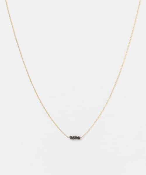 かぐれ（カグレ）の「Nymphs　Necklace（ネックレス・レディース・ブラックダイヤ・FREE）」の2枚目の写真