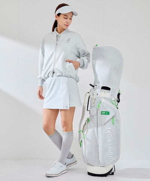 ROPE'(ロペ)の「【UVカット】【接触冷感】アニマル柄ドロストライトブルゾン(ブルゾン・レディース・グレー/ネイビー/ピンク・L/M/S)」の22枚目の写真