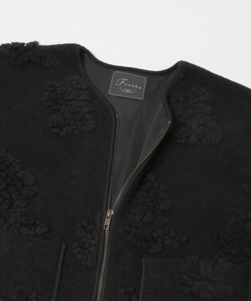 THE GOODLAND MARKET（ザグッドランドマーケット）の「FANAKA　SHORT BLOUSON（ブルゾン・レディース・MULTI/BLACK/BEIGE・FREE）」の21枚目の写真