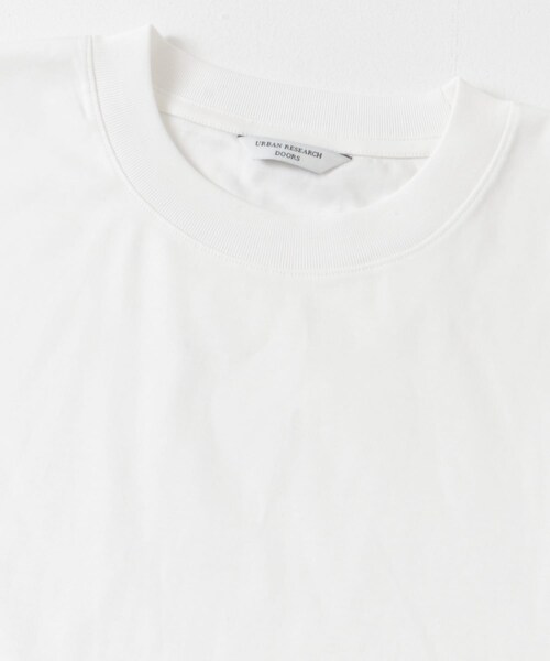 URBAN RESEARCH DOORS(アーバンリサーチドアーズ)の「『UR TECH』サマシェア クルーネックTシャツ(Tシャツ/カットソー・メンズ・WHITE/L.BLUE/BLACK×GRY/BLACK・M/L/XL)」の14枚目の写真