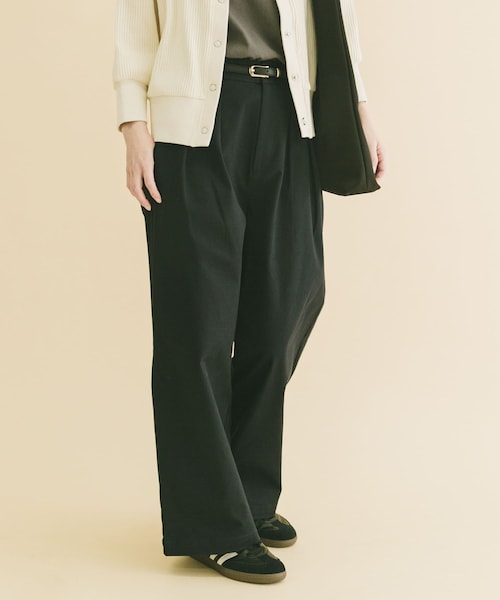 ITEMS URBANRESEARCH（アイテムズ アーバンリサーチ）の「ストレッチチノパンツ（チノパンツ・レディース・CML/L.BEG/NVY・S/M）」の5枚目の写真