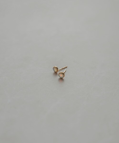 URBAN RESEARCH（アーバンリサーチ）の「ff by decor urban research　ストーンピアス（ピアス（両耳用）・レディース・グリーンオニキス/オニキス/オパール/ブルーロンドン/ルビー・-）」の11枚目の写真