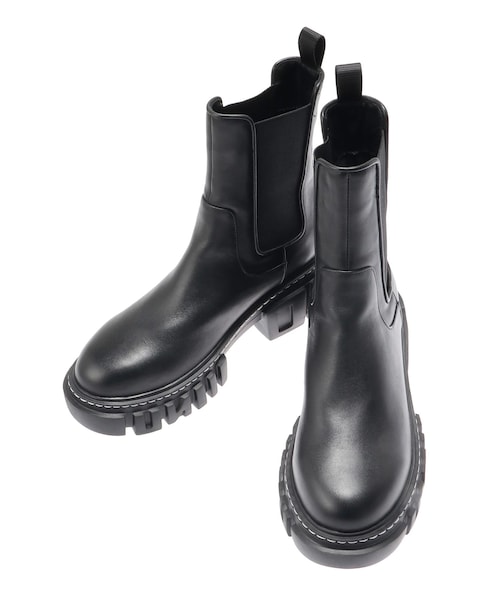 UN3D.（アンスリード）の「UN3D.SOLE SIDEGORE BOOTS（ブーツ・レディース・ブラック・36/37/38/39）」の3枚目の写真