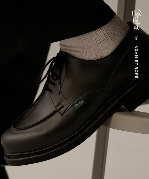 ADAM ET ROPE'（アダムエロペ）の「《別注》【Paraboot/パラブーツ】EX CHAMBORD AER NOIR（ドレスシューズ・メンズ・ブラック・40.0/40.5/41.0/41.5/42.0/42.5/43.0）」の15枚目の写真