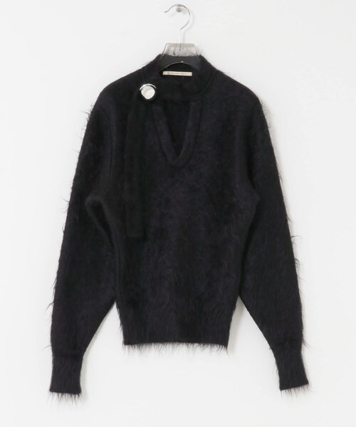 URBAN RESEARCH（アーバンリサーチ）の「HARUNOBUMURATA　IRENA（ニット/セーター・レディース・BLACK/CHARCOAL・36）」の4枚目の写真