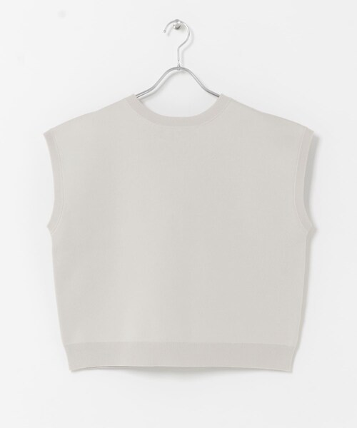 URBAN RESEARCH DOORS（アーバンリサーチドアーズ）の「『仁村紗和さん着用』『UR TECH Renew Knit』2WAYベスト（ベスト・レディース・GREIGE/NAVY・Free）」の17枚目の写真