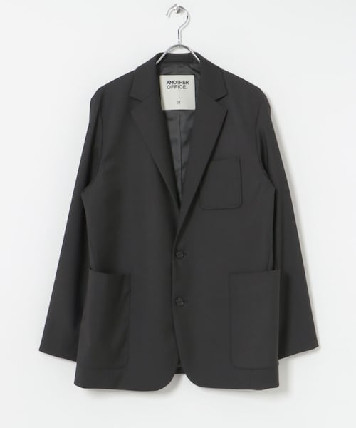 URBAN RESEARCH(アーバンリサーチ)の「ANOTHER OFFICE Santiago Sport Jacket(テーラードジャケット・メンズ・H/GRAY/BLACK/CHARCOAL・1/2/3)」の2枚目の写真