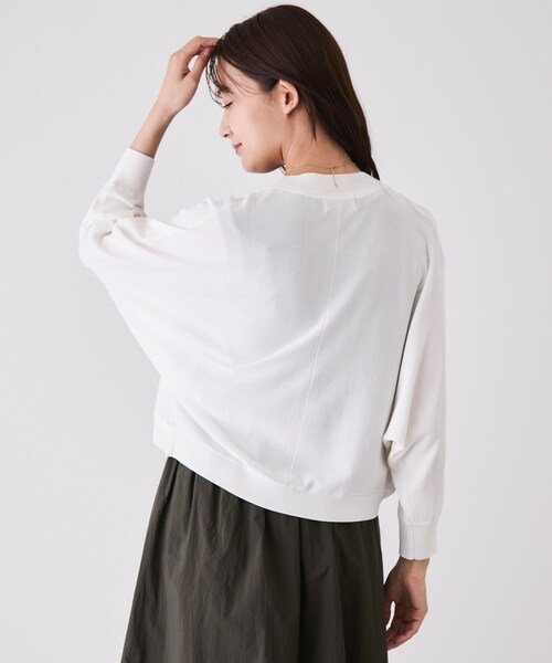 Jayro（ジャイロ）の「ドルマンボレロカーディガン（カーディガン/ボレロ・レディース・ブラック/グレー系/ホワイト系/ネイビー・M）」の22枚目の写真