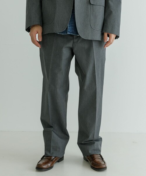 URBAN RESEARCH(アーバンリサーチ)の「FREEMANS SPORTING CLUB BLEECKER TROUSERS(その他パンツ・メンズ・61オリーブ/31グレー/51ネイビー/70カーキ・S/M/L)」の10枚目の写真