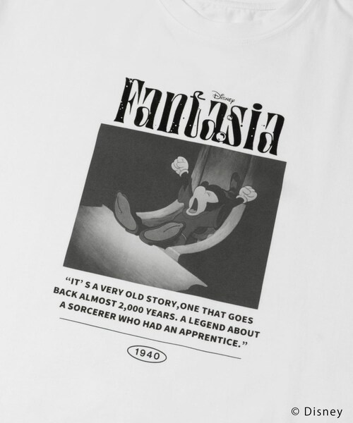 URBAN RESEARCH(アーバンリサーチ)の「別注/Disney/プリントT-SHIRTS(Tシャツ/カットソー・レディース・OFF-1/OFF-2/OFF-3・M/L)」の8枚目の写真