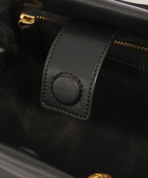 ROPE'(ロペ)の「チュールメッシュ2WAYミニバッグ(ハンドバッグ・レディース・ブラック/オリーブ・F)」の16枚目の写真