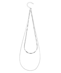 EVRIS | SLIM DOUBLE CHAIN ネックレス(ネックレス)