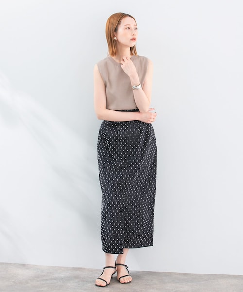 URBAN RESEARCH ROSSO（アーバンリサーチロッソ）の「総針タンクトップ（タンクトップ・レディース・lightgray/sand/black・FREE）」の15枚目の写真