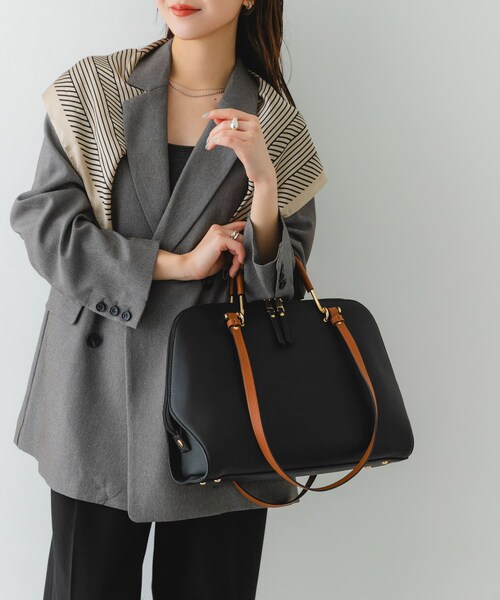 RODE SKO（ロデスコ）の「『インフルエンサーayaさんコラボ』2WAYハンドバッグ（ハンドバッグ・レディース・BLACK/MOCHA/L.BEIGE・One）」の6枚目の写真