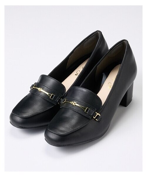 nissen（ニッセン）の「２WAYビット付ローファーパンプス（パンプス・メンズ・黒(スムース)/黒(クロコ調)/ダークブラウン/グレー(ツイード調)・22.5cm/23.0cm/23.5cm/24.0cm/24.5cm）」の5枚目の写真