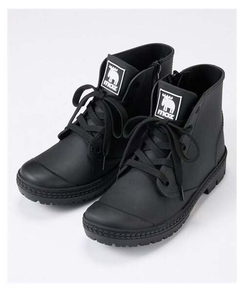 nissen（ニッセン）の「moz（モズ）防水レースアップショートブーツ（ブーツ・メンズ・黒/ベージュ・S=22.0~22.5cm/M=23.0~23.5cm/L=24.0~24.5cm/LL=25.0~25.5cm）」の5枚目の写真