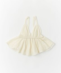 unfil　mohair&silk camisole top
