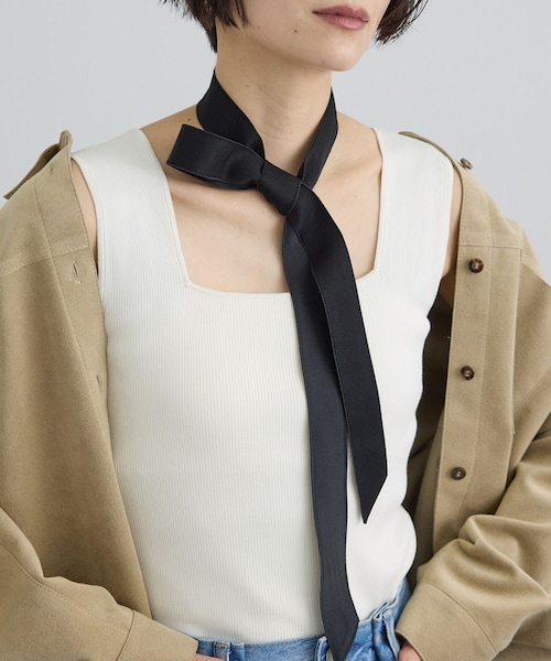 ADAM ET ROPE'（アダムエロペ）の「【J'aDoRe・店舗限定】【La Maison de Lyllis（メゾンドリリス）】RIBBON（その他ヘアアクセサリー・レディース・ブラック/ブルー系・F）」の14枚目の写真