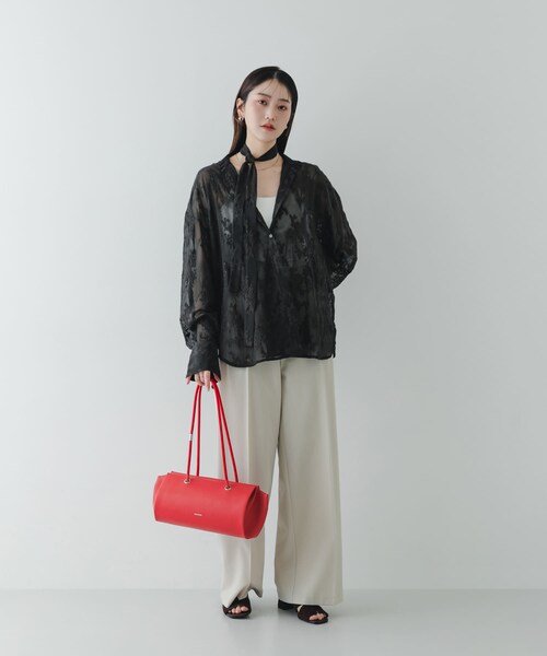 RODE SKO（ロデスコ）の「ADD CULUMN　PAGE BOSTON（ショルダーバッグ・レディース・RED/BLACK・-）」の21枚目の写真