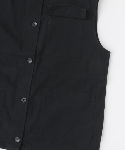 ITEMS URBANRESEARCH（アイテムズ アーバンリサーチ）の「ミリタリージレ（テーラードジャケット・レディース・KHK/BLK・FREE）」の12枚目の写真