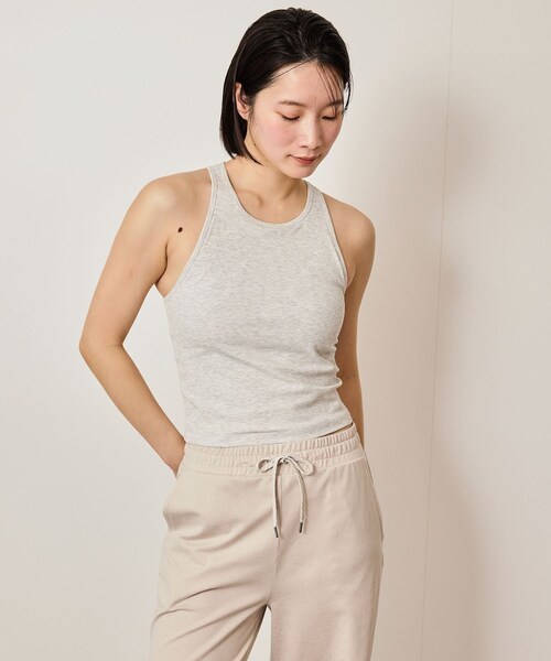 NERGY(ナージー)の「【VUORI】Pose Plyo Tankポーズプライオタンクトップ(タンクトップ・レディース・ブラック/ダークブラウン・S)」の16枚目の写真