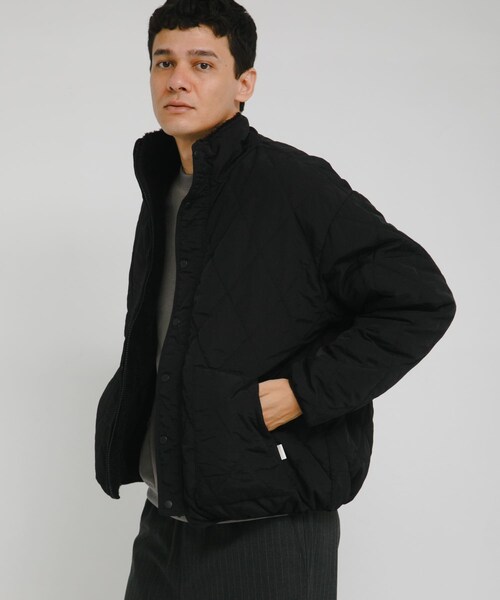 URBAN RESEARCH Sonny Label（アーバンリサーチサニーレーベル）の「リバーシブルスタンドブルゾン（ブルゾン・メンズ・ブラック/ネイビー・M/L/XL）」の5枚目の写真