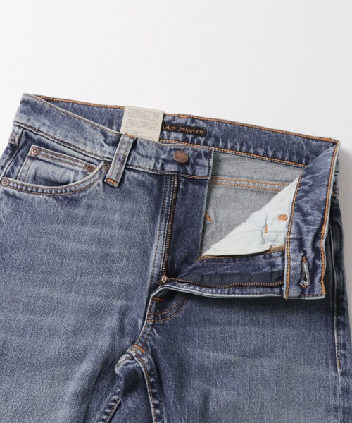 THE GOODLAND MARKET(ザグッドランドマーケット)の「NUDIE JEANS Lean Dean417-Dark Waters(デニムパンツ・レディース・INDIGO・26/27/28)」の7枚目の写真