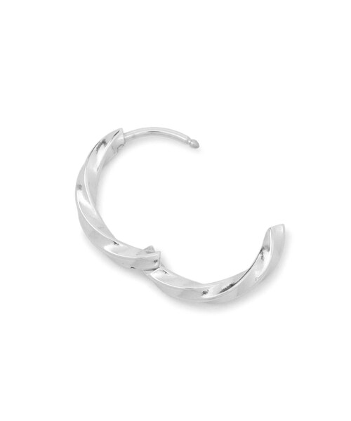 ROPE' PICNIC(ロペピクニック)の「ステンレスカット入りフープピアス(ピアス(両耳用)・レディース・ゴールド/シルバー・F)」の9枚目の写真