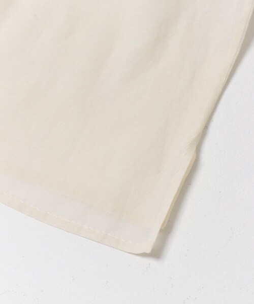 URBAN RESEARCH（アーバンリサーチ）の「YLEVE　C/R VOILE HAND STITCH SHIRTS（シャツ/ブラウス・メンズ・010 BLACK/030 IVORY・4/5）」の5枚目の写真